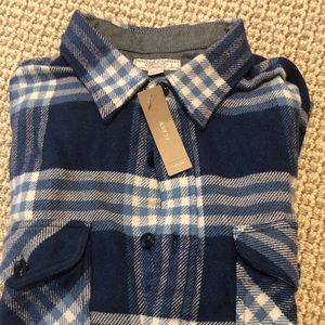 Nwt Wallace Barnes Heavyweight Flannel 